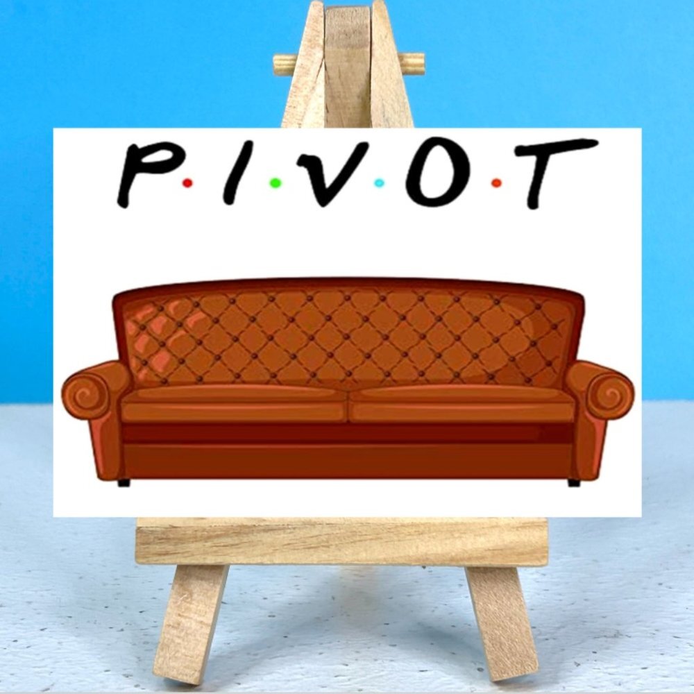Friends Couch Scene PIVOT PIVOT PIVOT Refrigerator Locker Fridge Magnet‎